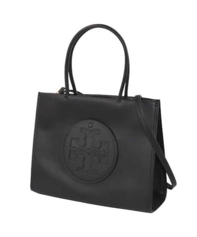 Tory Burch Hb Ella Women Small Eco Top Handle Tote Bag Black OS