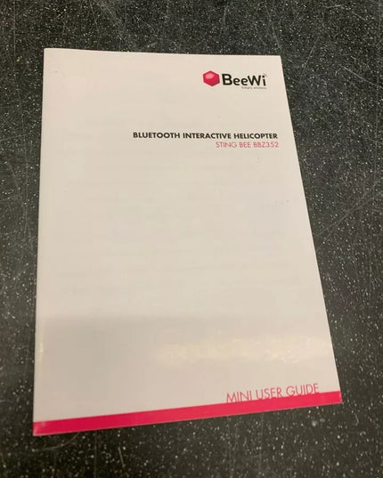 BeeWi Bluetooth Controlled Interactive Battle Helicopter w/ iOS App Control Red