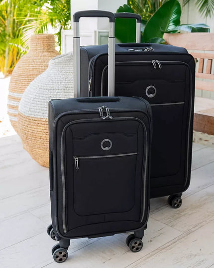 American Tourister Tranquil 3-piece Hardside Set (Blue). Size: 51 cm, 61 cm, 71 cm - D