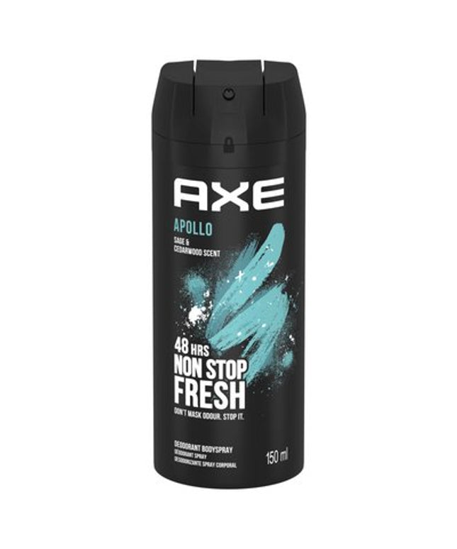 Axe Apollo Aerosol Deodorant Body Spray 150ml