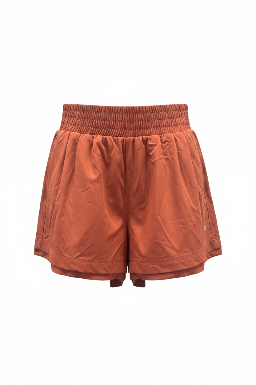 Smocked Shorts - Front