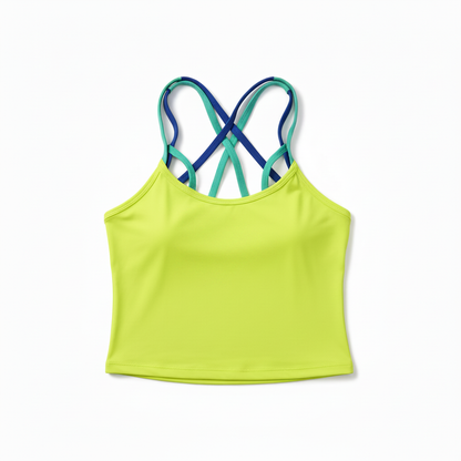 Strappy Tank Front No Logo