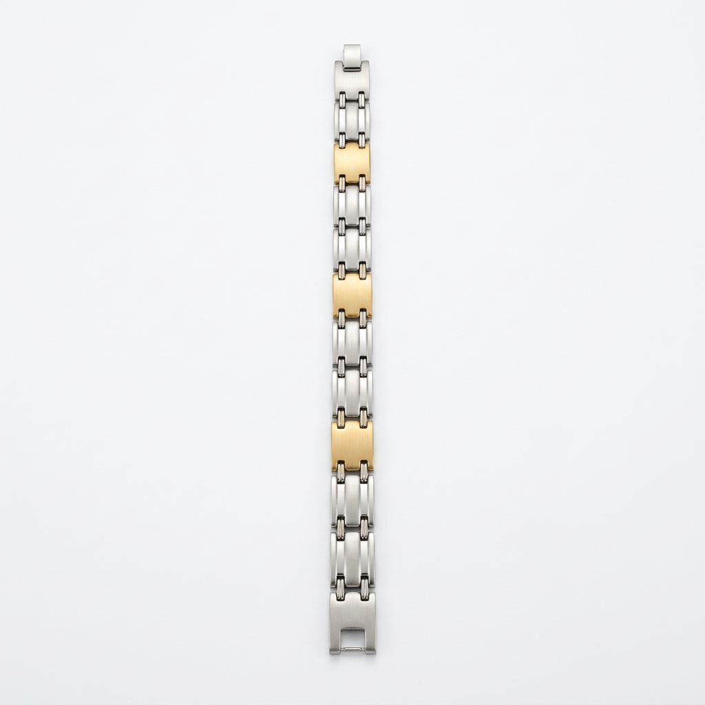 Studio product photo of your two-tone bracelet