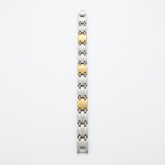 Studio product photo of your two-tone bracelet