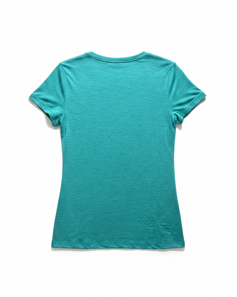 Teal T-Shirt Back