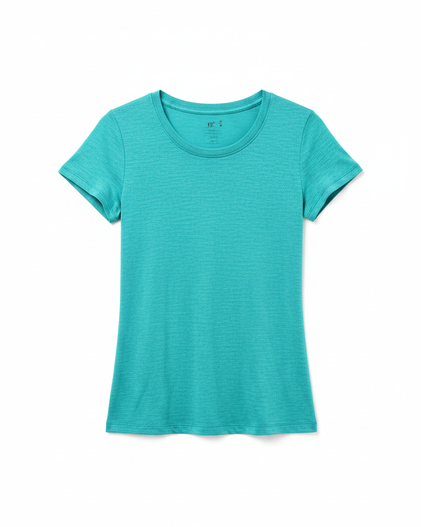 Teal T-Shirt Front