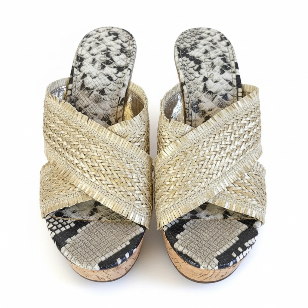 Wedge Sandals - Top View