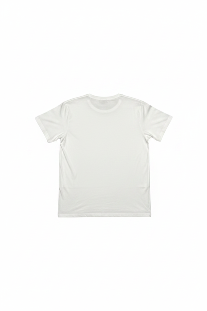 White Tee Back - 1