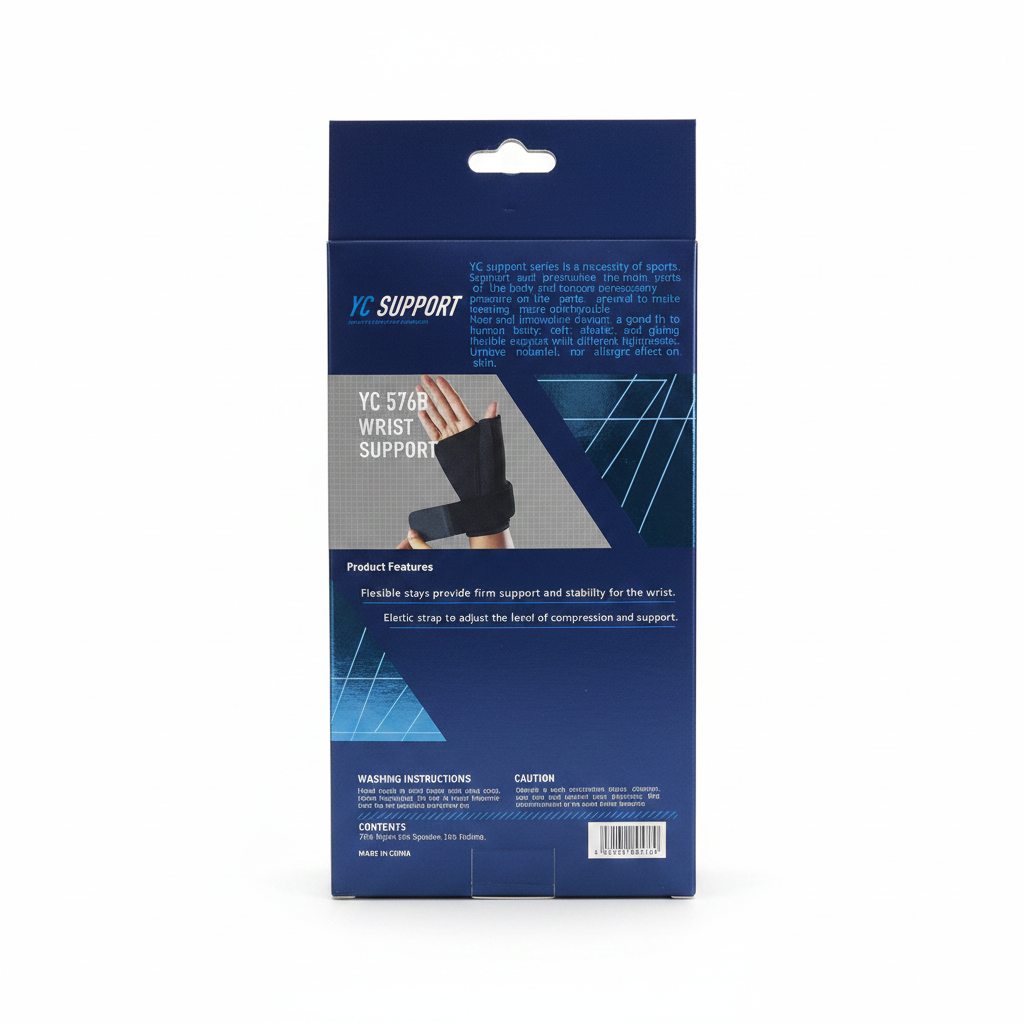 Wrist Support Box White Background