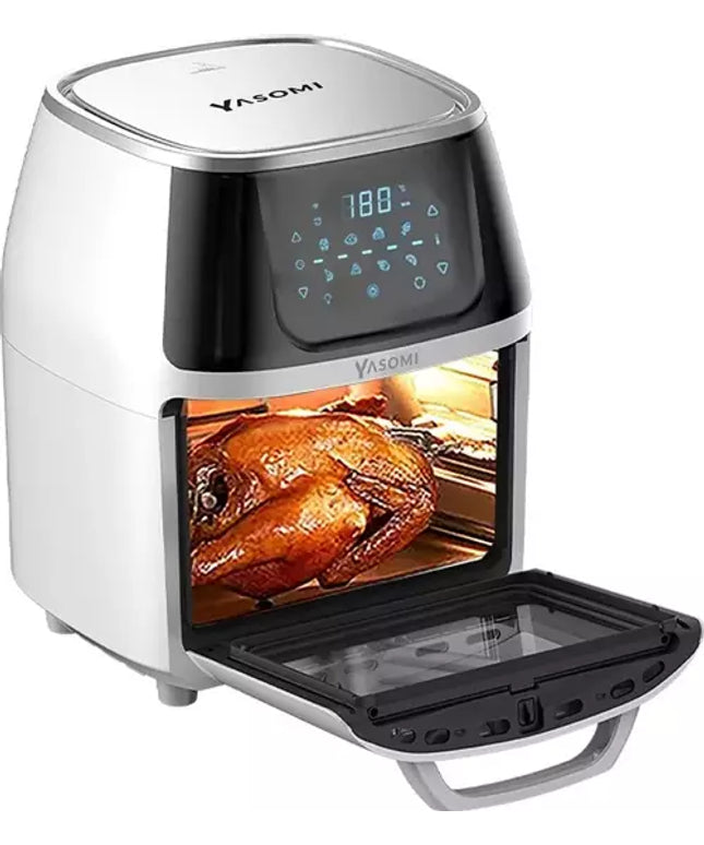 Yasomi Y88 Xxl 1500W 8 Liter Airfryer Oven Fryer White