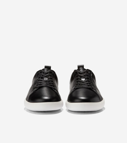 Cole Haan Men's Grand Crosscourt Wingtip Sneaker - Black Leather